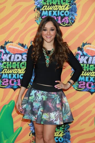 Alfombra Naranja de Kids Choice Awards Mexico 2014