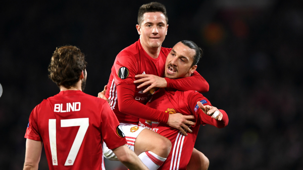 Manchester United 3 Saint-Etienne 0: Ibrahimovic hat-trick puts Mourinho&#39;s men in charge
