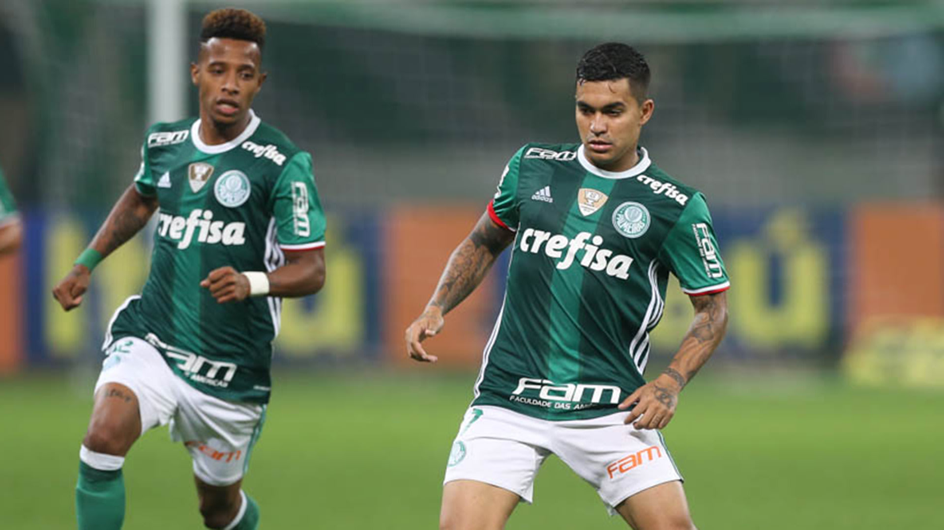 Dudu TchÃª TchÃª Palmeiras Santos BrasileirÃ£o 12072016