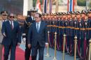 En Egypte, François Hollande rappelle l'importance des droits de l'Homme