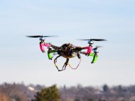 Pequeno drone sobrevoa Washington no dia 1 de fevereiro de 2014