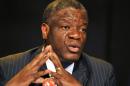 Le prix Sakharov décerné au gynécologue congolais Mukwege et son aide aux femmes violées