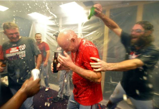 Nats beat Braves to clinch another NL East title