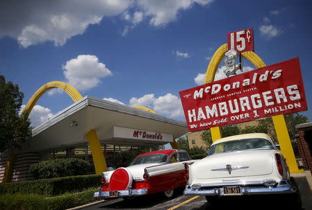 The McDonald's Restaurant Store Museum is seen in the Chicago suburb ...