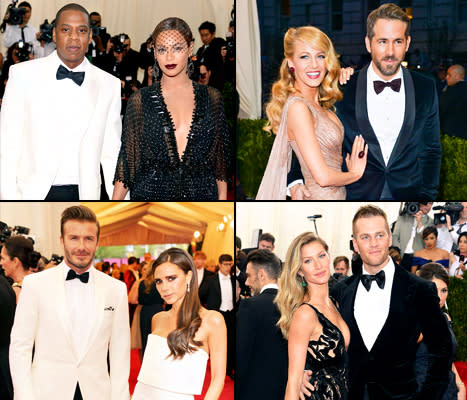 Met Gala 2014 Ultimate Power Couple: Beyonce and Jay Z, the Beckhams, Blake Lively and Ryan Reynolds, or Tom Brady and Gisele?