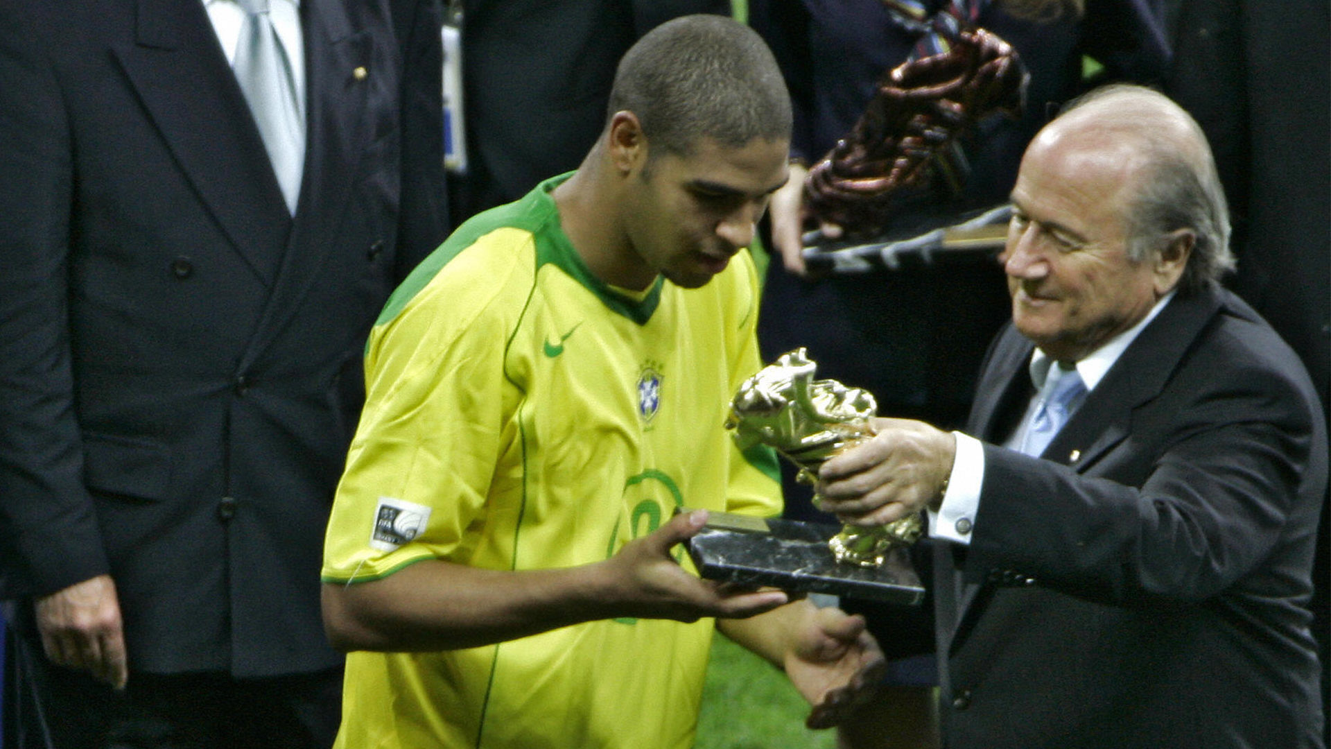 Adriano Blatter Golden Ball Confederations Cup Brazil Germany 2005
