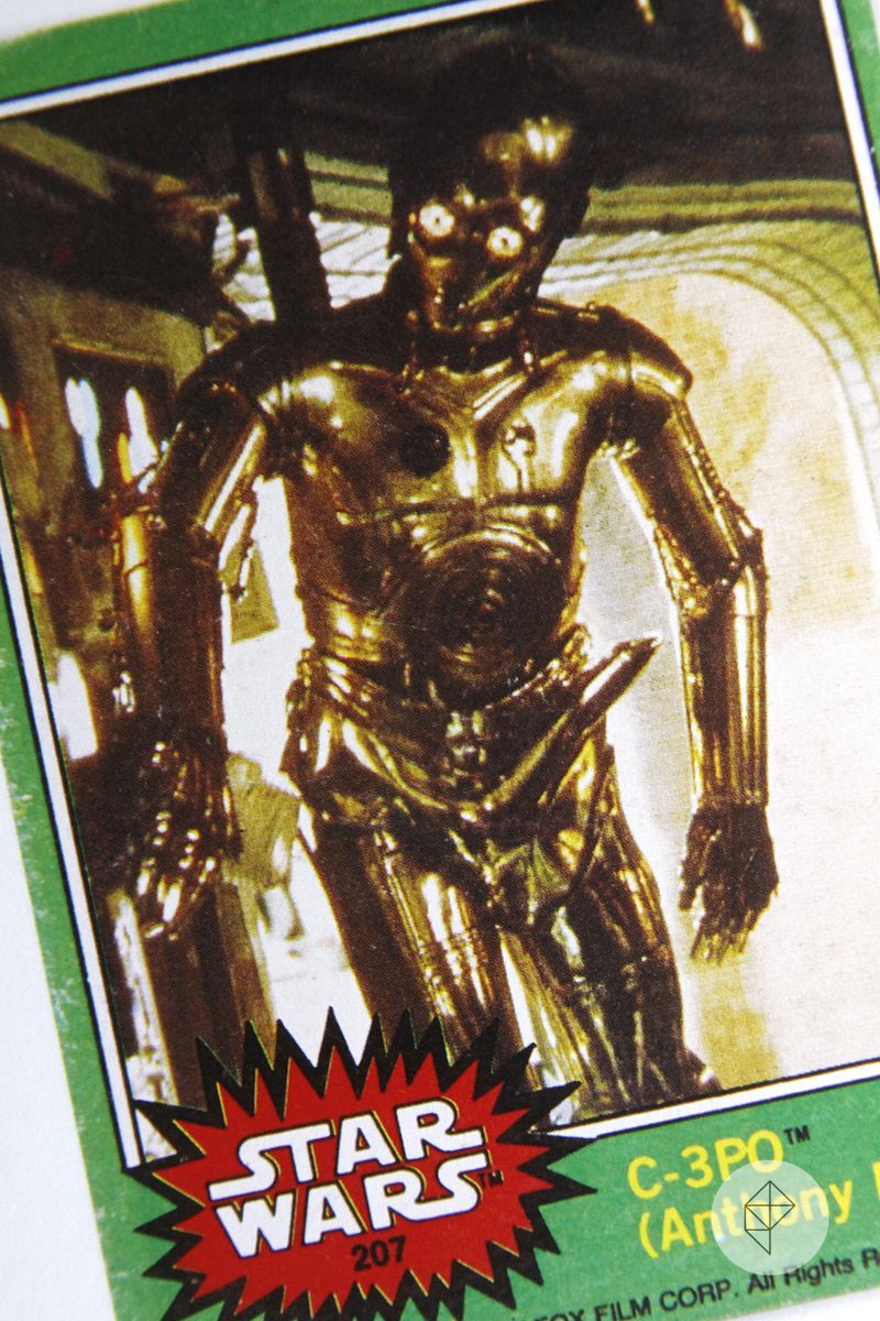 golden rod star wars card