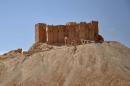 La citadelle de la cité antique de Palmyre, en Syrie, photographiée le 18 mai 2015