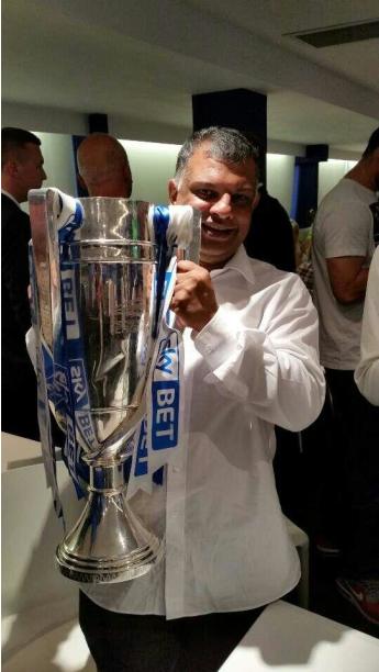 Tony Fernandes celebrates QPR’s RM733 million goal