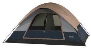 Wenzel Ponderosa 10- by 8-Foot Four-Person Two-Room Dome Tent