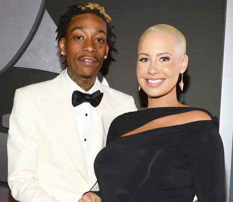 Amber Rose Responds to Critics Who Say She Only Sleeps With Rappers: &quot;I&#39;ve Been in Love&quot; With Both Kanye West, Wiz Khalifa