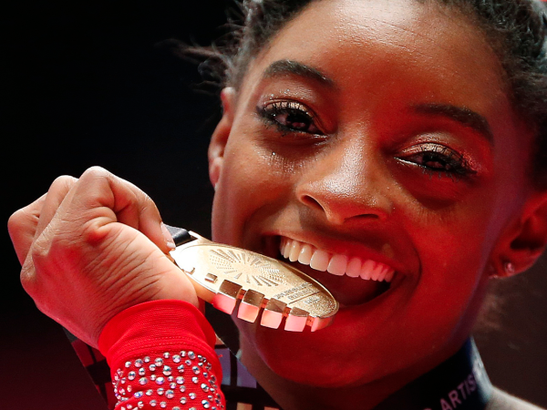 Simone Biles showed why she is so great with a near-perfect vault at the ...