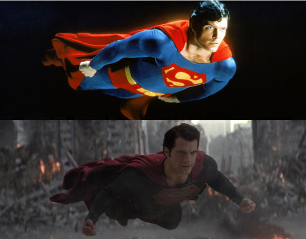 Superman Then & Now