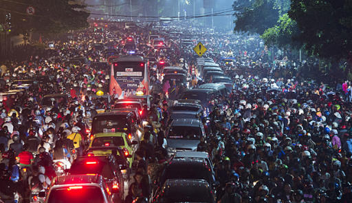 Jokowi Dilantik, Ada 124 Ribu Makanan & 700 Ribu Minum Gratis