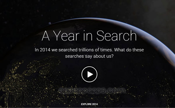 Google 2014 排行榜: 這些就是我們搜尋最多的東西 [影片]