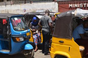 The tuk-tuk has now hit Liberia, where delighted locals&nbsp;&hellip;