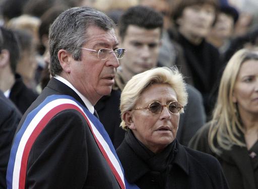 Le 2 mars 2009, le maire de Levallois-Perret Patrick Balkany et son épouse Isabelle