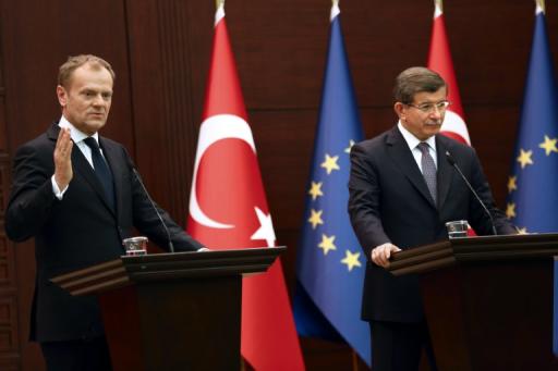 Migrants: après la Grèce, Tusk rencontre Erdogan à Istanbul