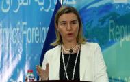 La chef de la diplomatie de l'Union européenne Federica Mogherini le 22 décembre 2014 à Bagdad