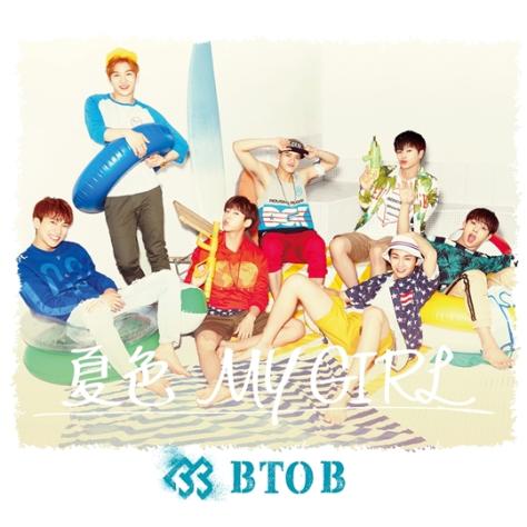 BTOB，日本新單曲「夏色，MY GIRL」壓倒性的銷售量「人氣旋風」