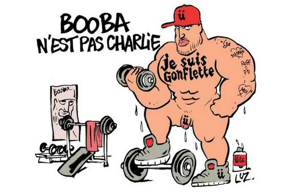 Booba : "Charlie Hebdo" : Luz répond à Booba avec un dessin humoristique