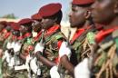 Des soldats nigériens le 19 mars 2016 à Niamey