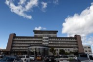 The Mie General Medical Centre in Yokkaichi, Japan where Marussia driver Jules Bianchi of France is hospitalized after his crash during the Formula One Japanese Grand Prix in Suzuka