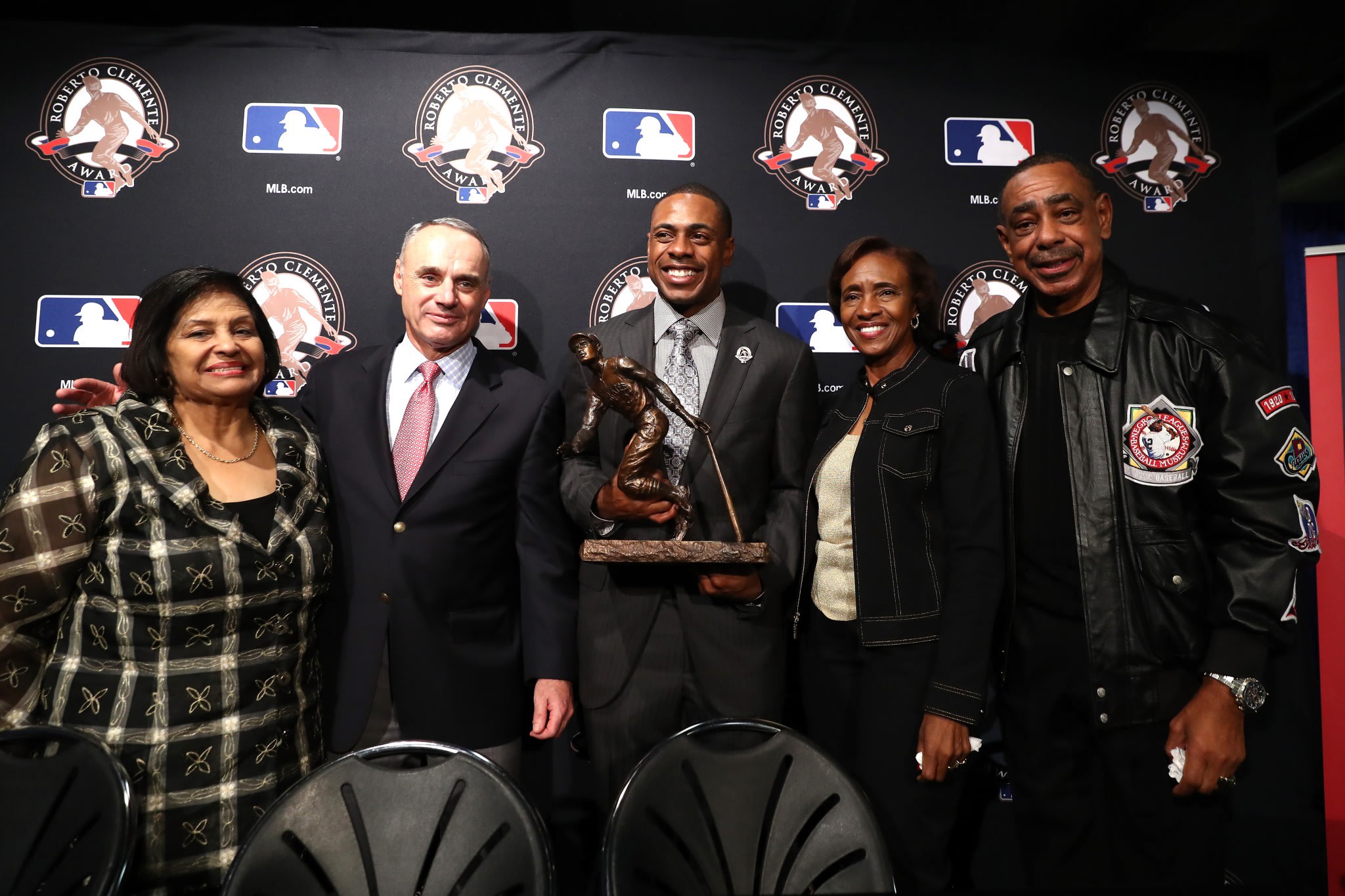 Image result for Why Curtis Granderson was meant to win the Roberto Clemente Award