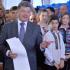Boca de urna aponta magnata como vencedor na Ucrânia