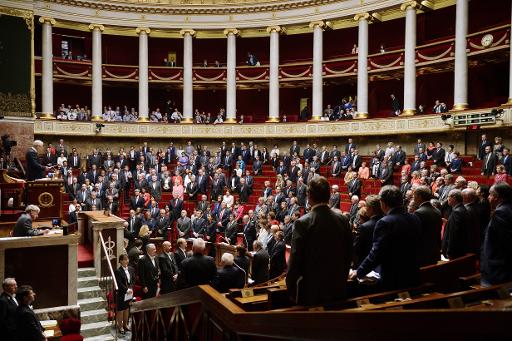 Les députés à l'Assemblée nationale, le 1er octobre 2014