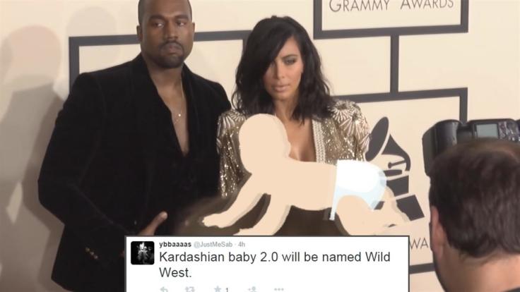 Pregnant Kim Kardashian becomes Internet frenzy