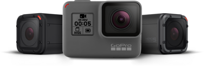 Empresa GoPro lançou novas câmeras de ação “Hero5 Black e Hero5 Session”