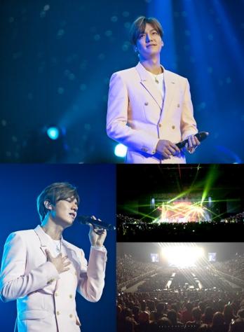 李敏鎬香港演唱會成功結束 與1萬2千名粉絲們度過特別時間