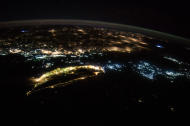 從太空俯瞰　台灣之美令人驚歎