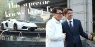 Wow! Jackie Chan Punya Lambo Aventador Spesial!
