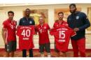 'Es divertido':Tres jugadores del Bayern con estrellas de la NBA