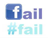 95% of Small Businesses Failed on Social Media image a fail on social media