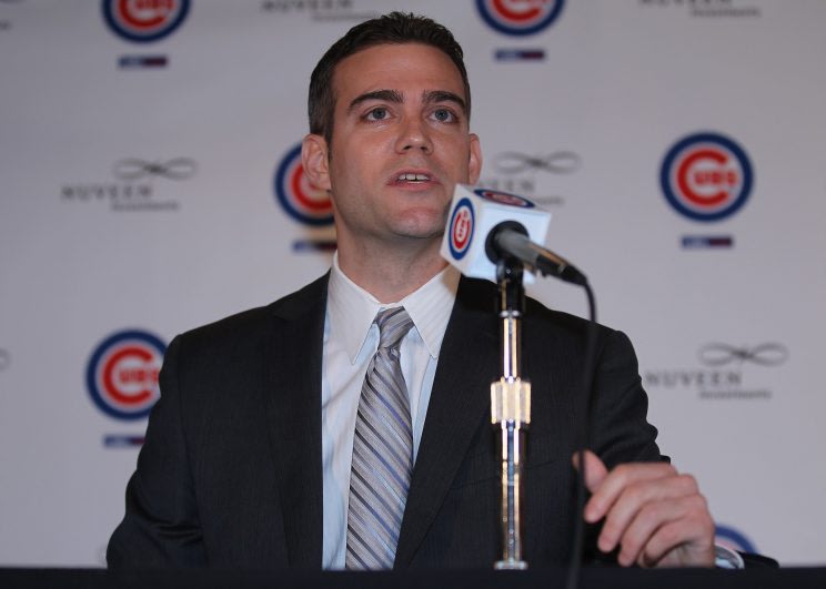 Image result for Cubs sign team president Theo Epstein to five-year extension