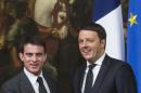Programme de stabilité : à Rome, Valls rappelle les socialistes à l'ordre