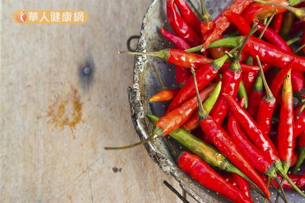 吃進含有辣椒的食物後，不僅生熱作用增加，脂肪氧化作用也提升了。