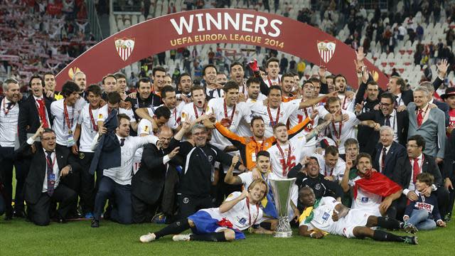 Europa League - Sevilla snatch victory in shootout after thrilling stalemate