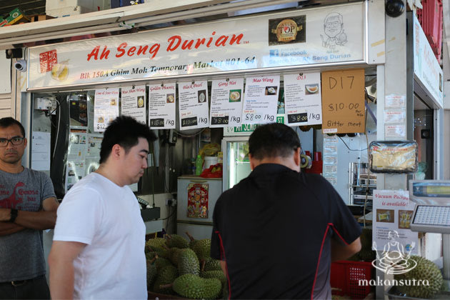 The most famous and popular Ah Seng Durian.