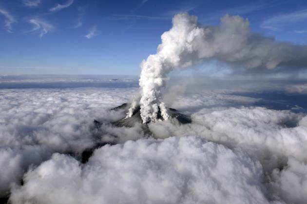 Erupción del monte Ontake