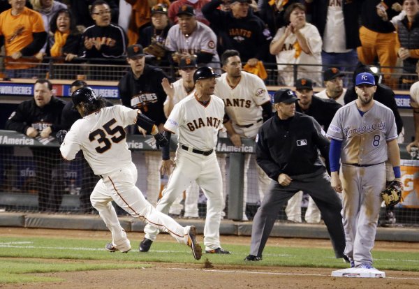 Giants run all over Royals, 11-4, to tie World Series at two 0feb49e1f7127a29630f6a7067000bae