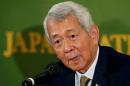 Philippines Foreign Affairs Secretary Perfecto Yasay   attends a news conference at the Japan National Press Club in Tokyo