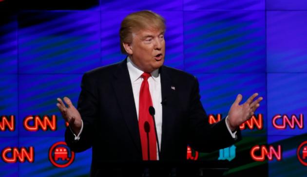 Primaires républicaines: Donald Trump joue l'apaisement dans un débat inhabituel