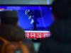 Retransmission télévisée à Séoul de l'essai de bombe à hydrogène annoncé le 6 janvier 2016 par Pyongyang