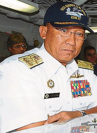 Admiral Tan Sri Abdul Aziz has asked why there was a 5 hour delay in communications between the Orkim Harmony and RMN.  — Picture by Malay Mail