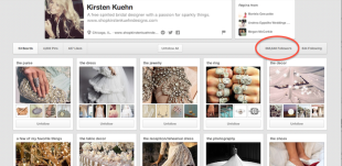 HelloInterview: Meet Kirsten Kuehn, The Bridal Designer Women Turn to on Pinterest for Wedding Inspiration. image bridal fashion designer wedding