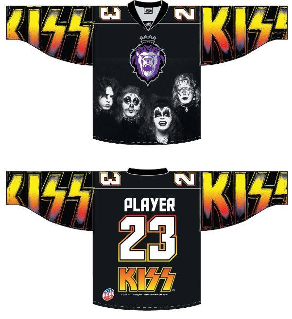 Reading Royals to wear KISS themed jerseys for charity Yahoo Sports